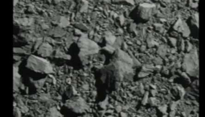 A screengrab shows a spacecraft successfully collides with asteroid Dimorphos. —X@NASA/File