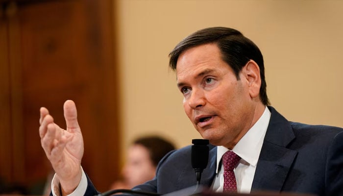 US Secretary of State Marco Rubio testifies at a House Foreign Affairs Committee hearing on US President Donald Trumps State Department budget request for the Department of State, on Capitol Hill in Washington, DC, US, May 21, 2025.—Reuters