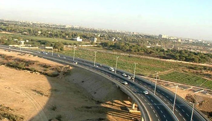 An expressway can be seen. —TheNews/File