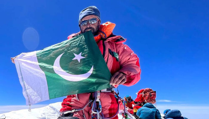 Pakistani mountaineer Wajidullah Nagari. —Facebook@wajidullahnagriofficial/File
