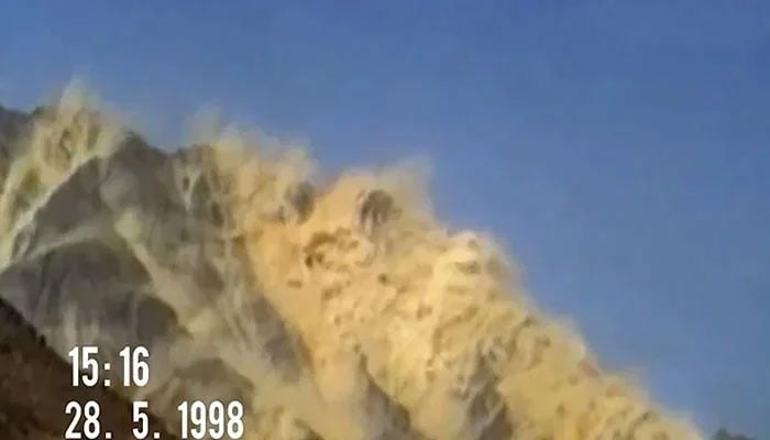 Pakistan successfully carried out nuclear test on May 28, 1998. — Radio Pakistan
