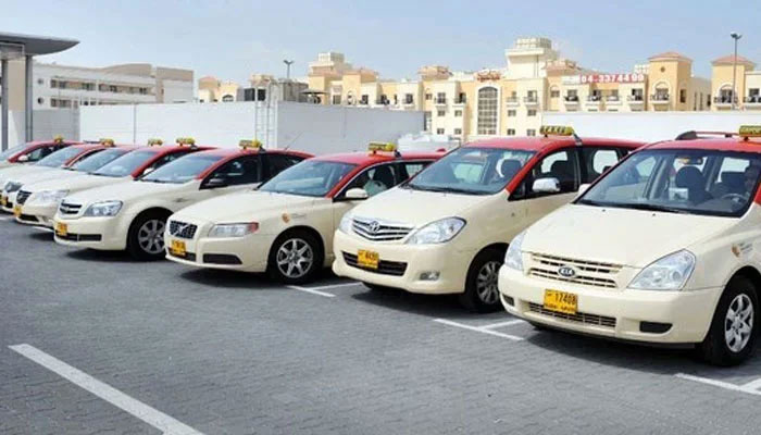 A representational image of vehicles parked in Dubai. — AFP/File