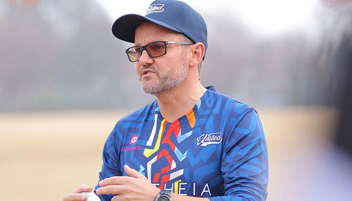 Islamabad United head coach Mike Hesson can be seen in this image. — Facebook@Islamabad United/File