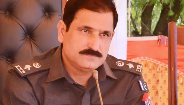 District Police Officer Shafiullah Khan Gandapur. — Facebook@kpmansehrapolice/File
