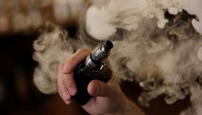 This representational image shows a man using vape. — APP/File