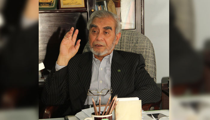 Renowned scholar, social scientist and Riphah International University Vice Chancellor Dr Anis Ahmad seen in this image. — Facebook@prof.dr.anis/File