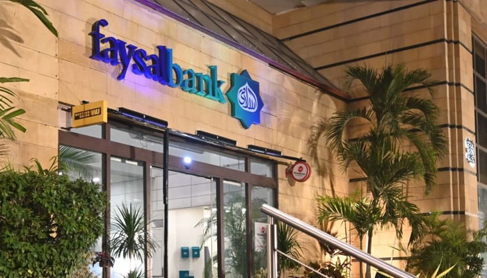 An image of Faysal Bank building in Karachi. — TheNews/File