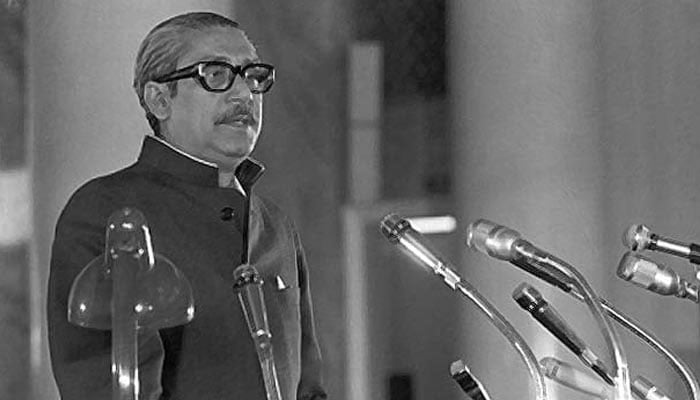 Former Bangladesh president Sheikh Mujibur Rahman. — AFP/File