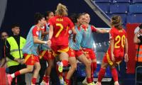 Pina fires Spain past England into Nations League semis