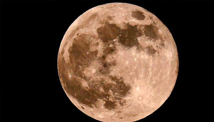 A picture of moon. —AFP/File