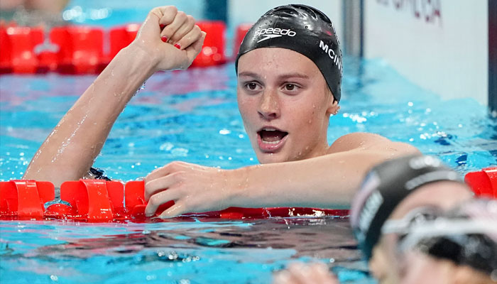 At 18 years old, Summer McIntosh. —Reuters/File