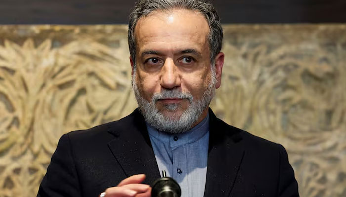 Iranian Foreign Minister Abbas Araqchi looks on as he speaks to the media, in Beirut, Lebanon, October 4, 2024. — Reuters