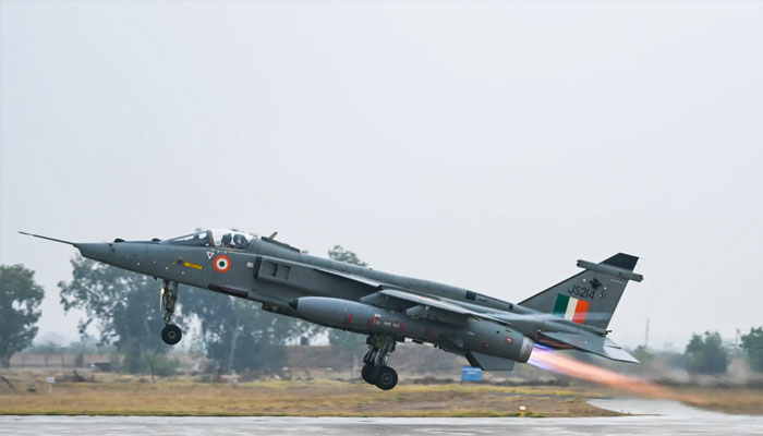 An IAF fighter jet taking off. —IAF/File