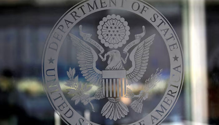 The seal of the United States Department of State is seen in Washington, US, January 26, 2017.—Reuters