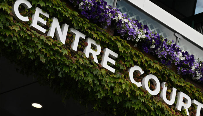 Ouside view of Centre Court. —AFP/File