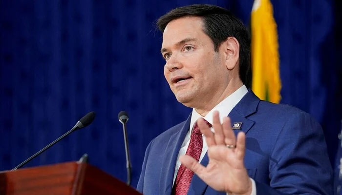 US Secretary of State Marco Rubio speaks during a joint press conference with Jamaican Prime Minister Andrew Holness, in Kingston, Jamaica, March 26, 2025. — Reuters