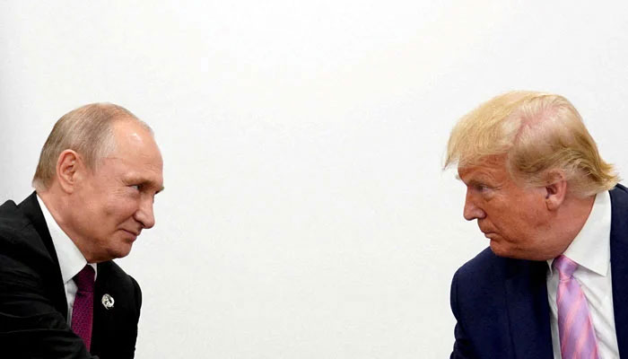 US President Donald Trump (right) and Russian President Vladimir Putin. — Reuters/File