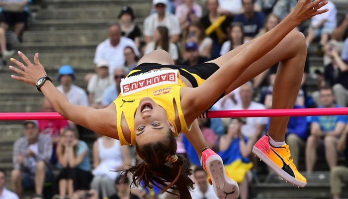 Ukraines Yaroslava Mahuchikh. —AFP/File