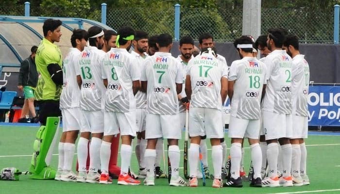 Pakistan Hockey Team seen in this undated image. — FIH/File