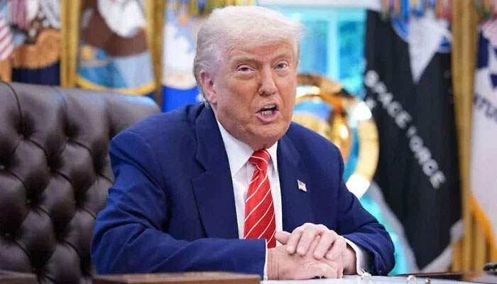 US President Donald Trump speaks to reporters in the Oval Office of the White House on May 30, 2025, in Washington. — AFP