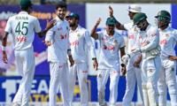 Bangladesh’s lead over Sri Lanka nears 200 in first Test