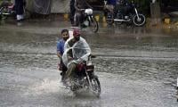 Routine life disrupted as monsoon rain continues lashing Karachi