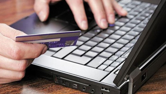 A representational image of a person doing online shopping.&mdash; Reuters/File