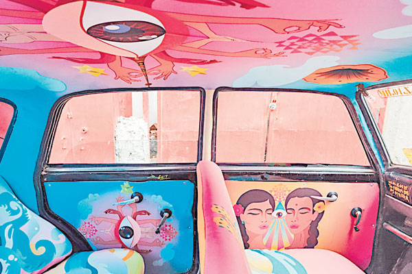 Coldplay’s latest video features taxi art by Pakistani artist Samya Arif