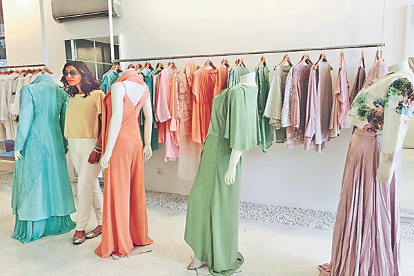 Sara Shahid moved to the current space as it offers a far more comfortable retail experience and does justice to her design philosophy.