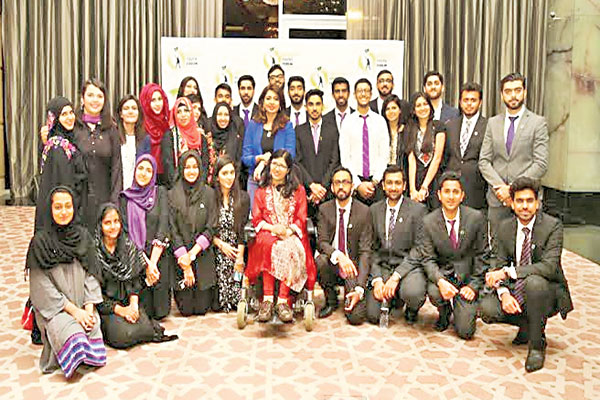 Anchor and activist Sidra Iqbal kicked off the event by motivating the audience to participate while actor/singer Umair Jaswal spoke about the importance and value of education.