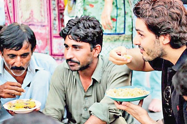 “When I started doing charity work it gave me so much satisfaction that I eased into it. It has become a passion now. I feel I have to do more. When I sit and eat with these people I feel at home. I love it.” – Ahsan Khan