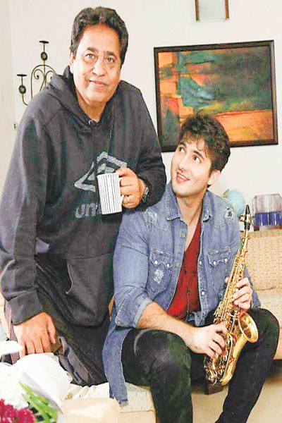 Syed Noor with actor Shehroz Sabzwari.