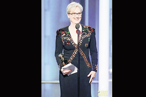 Meryl Streep, while accepting the Cecil B. DeMille Award at the recent Golden Globes, made a powerful political speech in which she addressed the anxieties of a Trump presidency head on and said: “Disrespect invites disrespect and violence incites violence.”