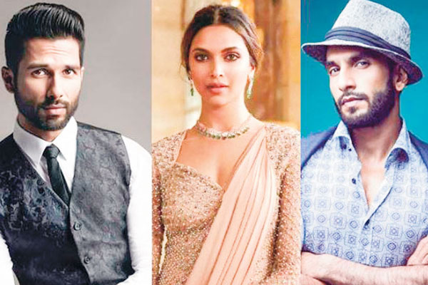 null Padmavati will star Ranveer Singh, Shahid Kapoor and Deepika Padukone (in the titular role).