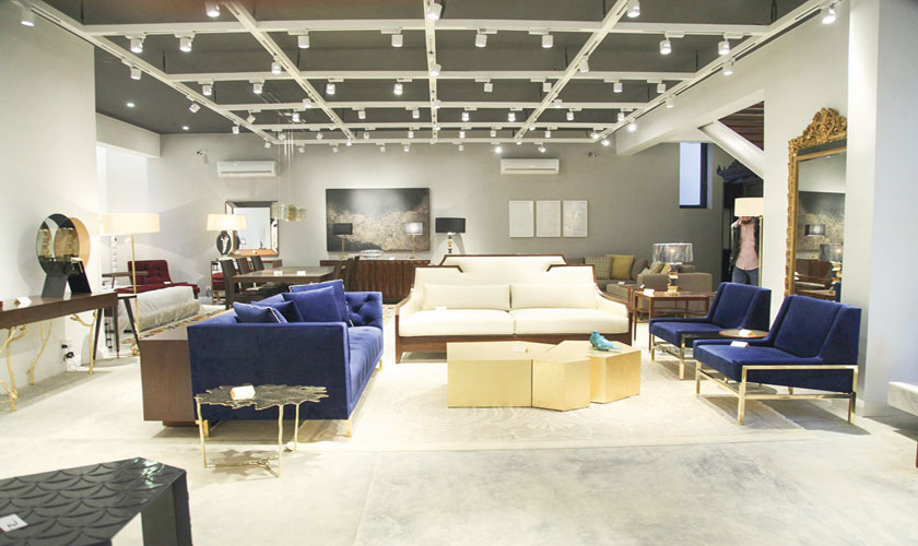 The art-deco opulence