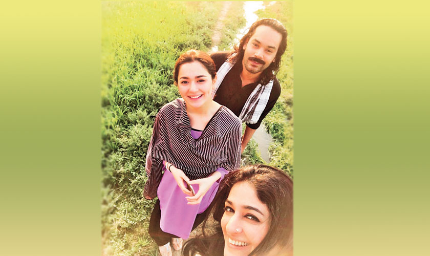 Hania Amir and Gohar Rasheed will be playing the lead pair; Nadia Jamil will be returning to the small screen to play the role of a health worker.