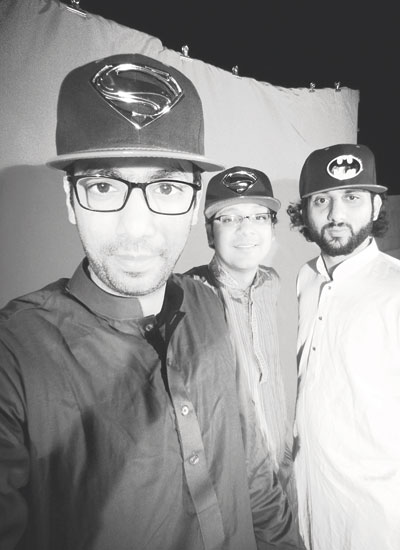 ESharp, a Karachi-based music outfit counts Ahmed Zawar, Anwaar Ahmed and Qumber Kazmi as its members.