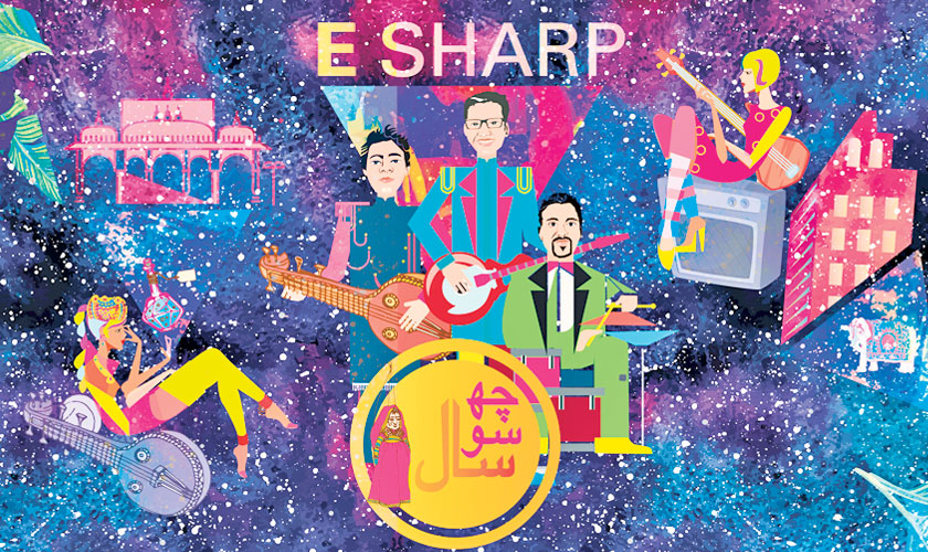 ESharp’s second album titled 600 Saal contains 11 songs and has an enchanting backstory that is imaginative and clever.