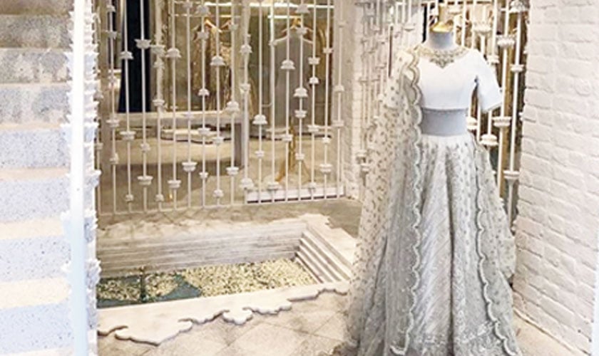Zara Shahjahan’s one-of-a-kind bridal studio, aptly named Manzil, is raw, earthy and has no overt delusions of grandeur.