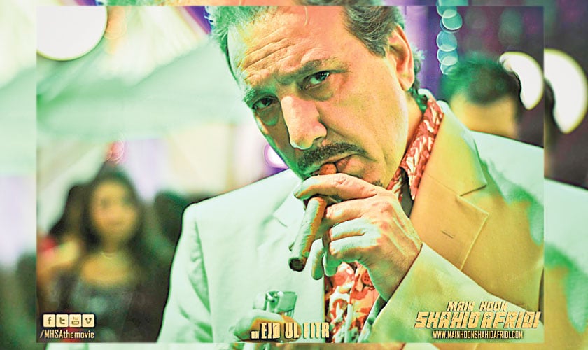 Javed Sheikh in a scene from Main Hoon Shahid Afridi