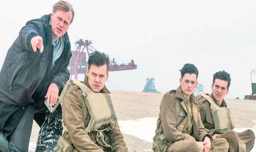 Director Christopher Nolan almost considered shooting Dunkirk without a script.