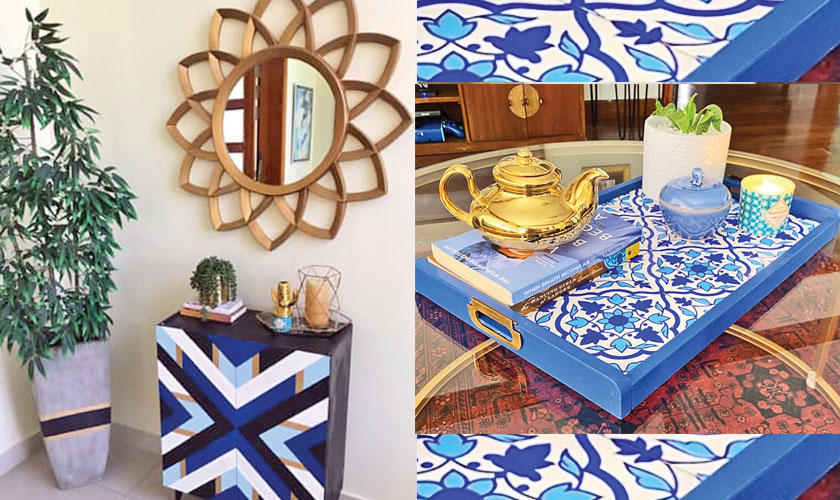 Breaking through her clutter