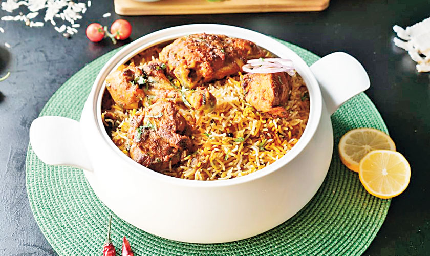 Smoky Chicken Tikka Biryani