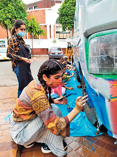 Culture hits the roads…