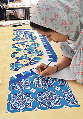 Divinity through the strokes