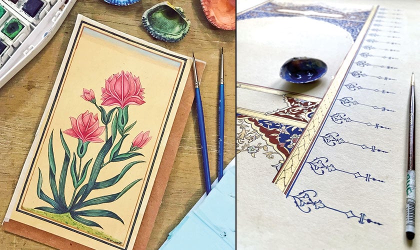 Divinity through the strokes