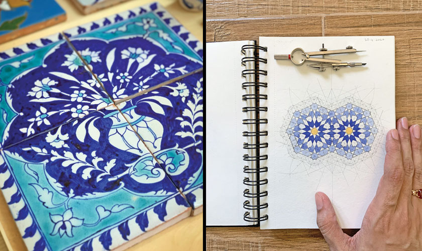 Divinity through the strokes