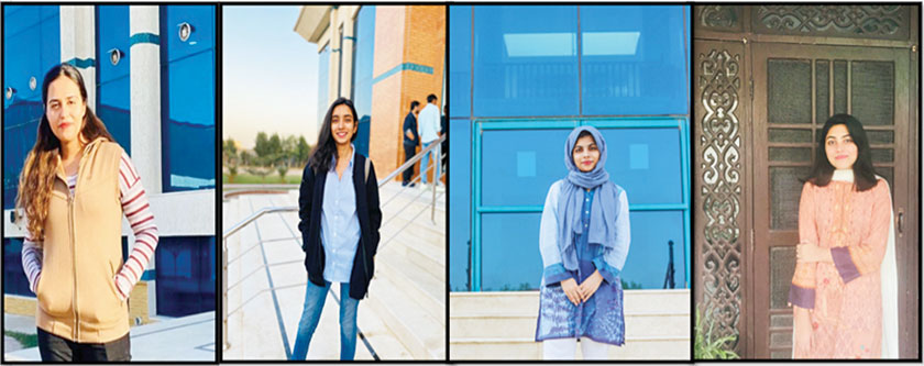 Four undergraduate students of PowerHer