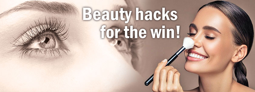 Beauty hacks for the win!