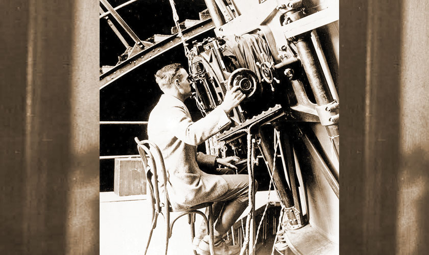 A peek into the distant past